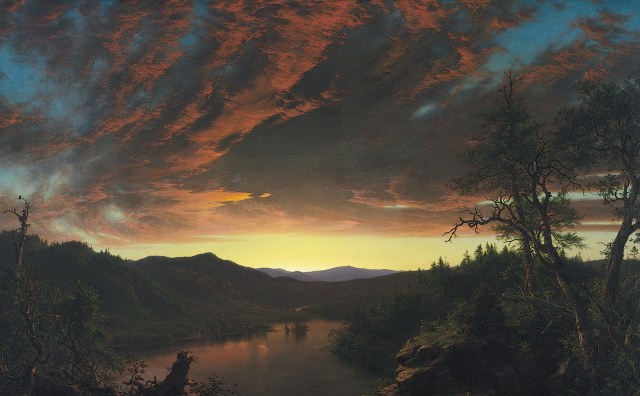 Twilight in the Wilderness by Frederic Edwin Church. 1860. (Wikipedia Commons)