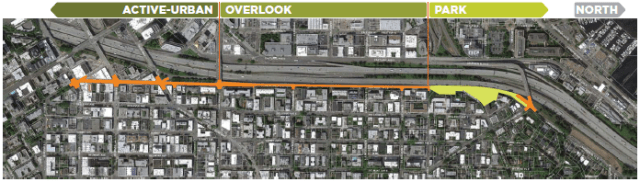 Melrose Promenade planning areas. (Melrose Promenade)